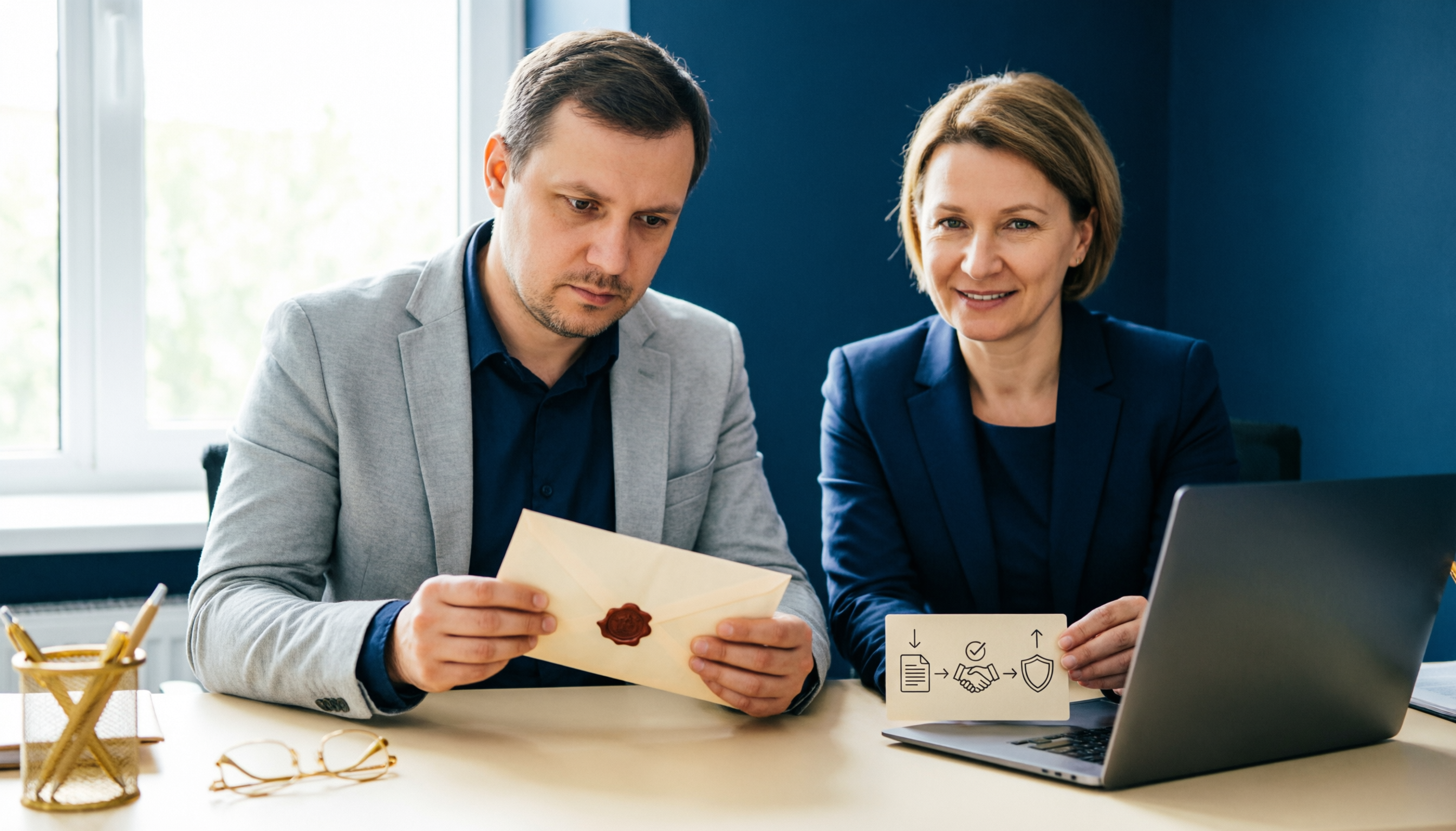 Grafika oferty: wezwanie i zwrot